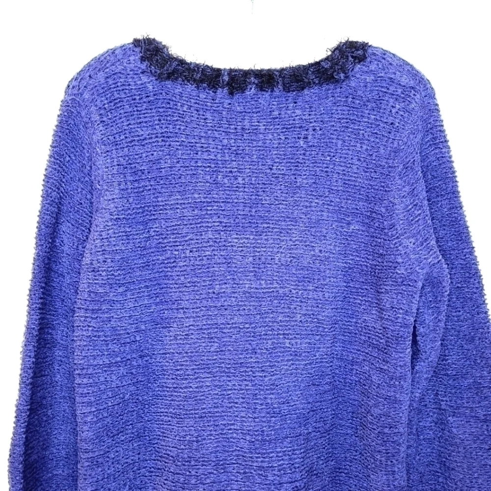 VINTAGE sigrid olsen sport women's m wool blend pullover long sleeve sweater - Picture 10 of 13